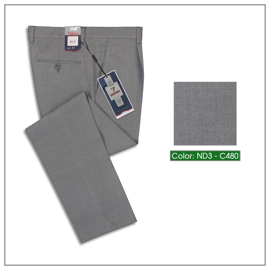 Quần Tây 1 Ly Trơn Màu Classic Vĩnh Tiến 425 | BigBuy360 - bigbuy360.vn