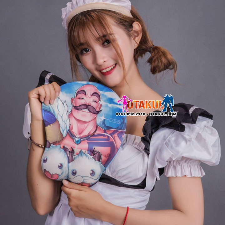 Lót Chuột 3D Braum- Oppai Mousepad [chống nước]