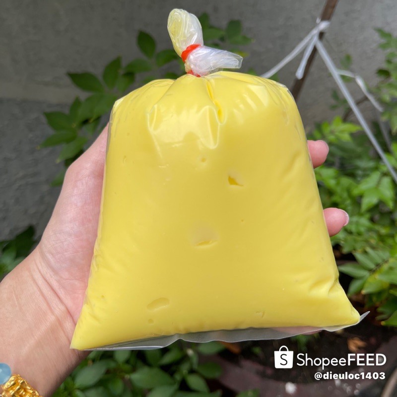 Nửa kí Bơ nguyên chất hàng loại 1 siêu thơm ngon dùng trong bánh tráng bơ, trộn, me bơ..