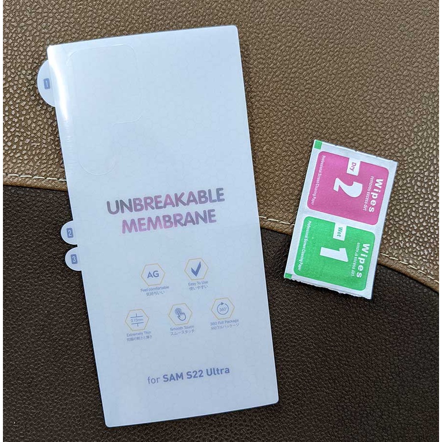 Miếng dán dẻo PPF nhám chống bám vân tay Samsung Galaxy S23 Ultra S22 Ultra chống xước màn hình