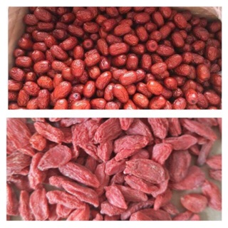 Combo 500g táo đỏ tân cương và 250g kỷ tử ninh hạ loại 1