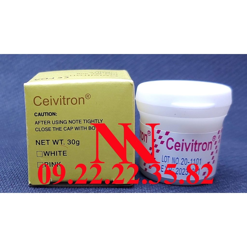 Vật liệu trám tạm: Ceivitron - Đài Loan; BMS - Ý