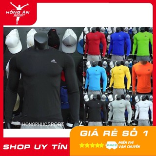[SALE SỐC] Áo Thun Nam Body Giữ Nhiệt Dài Tay Thể Thao, Đá Bóng Cực Đẹp, Áo Thun Lót Trong Giữ Nhiệt - HỒNG ÂN SPORTS