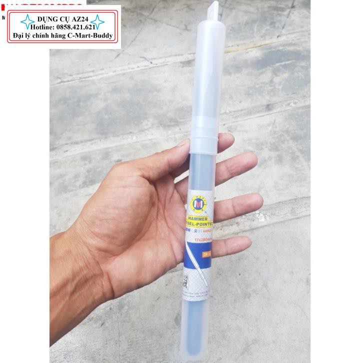 Mũi đục nhọn phá bê tông chuôi lục giác 17x280mm C-MART A0982-17