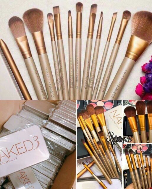 Bộ Cọ 12 Cây Naked3 Thái Lan hàng có sẵn như hình