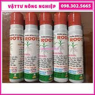 Combo 5 ống Dung dịch kích rễ đậm đặc Bimix Super Roots New ống 20ml cho cây trồng