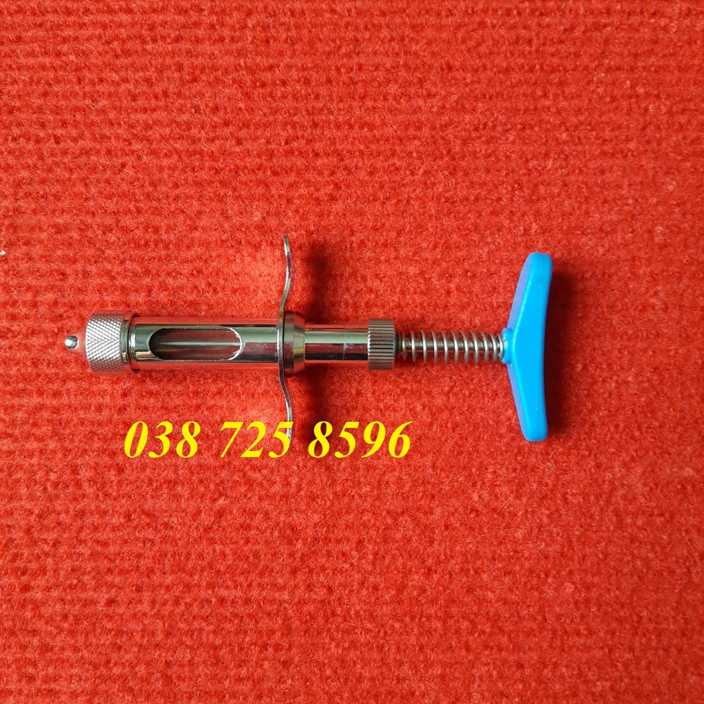 Xi lanh chủng đậu tự động một kim cho gà