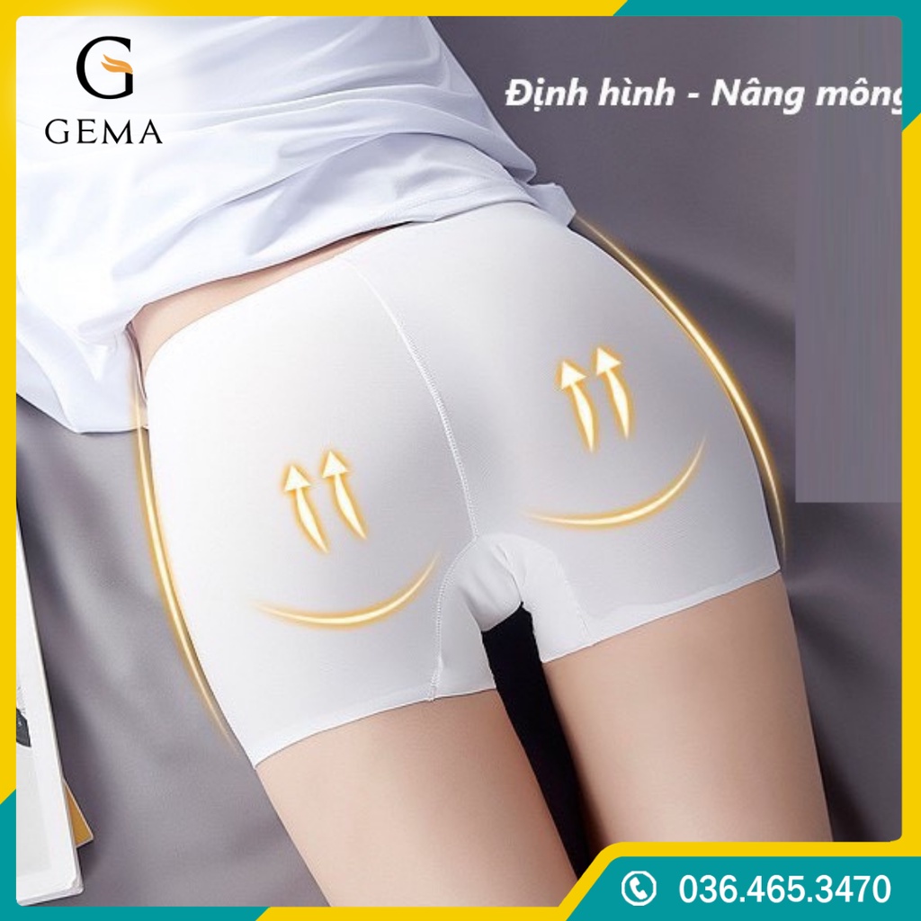 Quần mặc váy su đúc không đường may túi zip, Quần đùi su đúc mặc trong váy không đường viền
