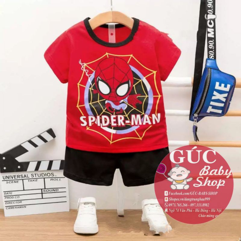 🔥Mới về 15-25kg🔥Bộ cotton xuất Hàn cộc cho bé trai bé gái