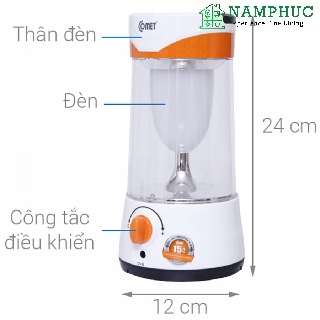 Đèn sạc bóng led Comet CRL3103S