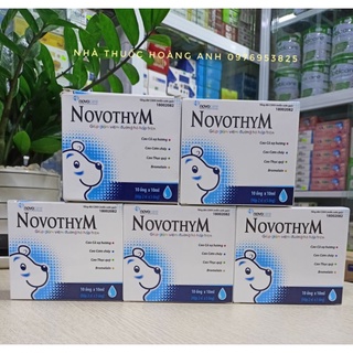 Novothym giảm viêm đường hô hấp trên - tăng đề kháng