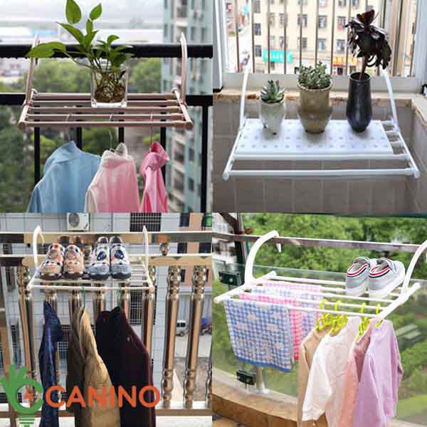 Kệ đa năng treo ban công, cửa sô