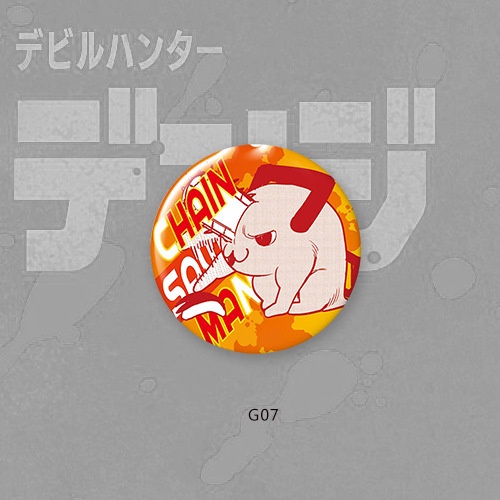 Huy Hiệu Cài Áo Hình Cưa Xương Rồng Denji Makima Power Thời Trang