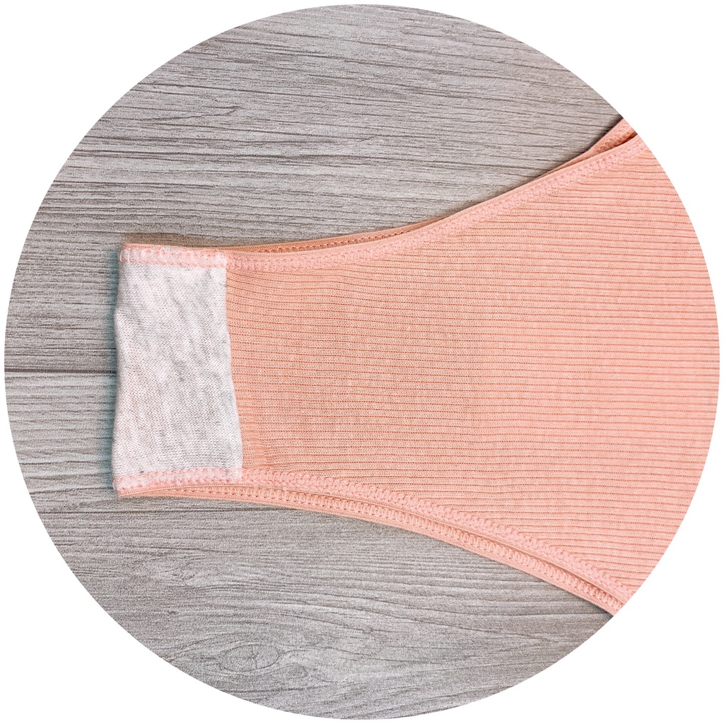 Quần lót nữ cotton gân, phối dây hông cá tính, thoáng mát Q16