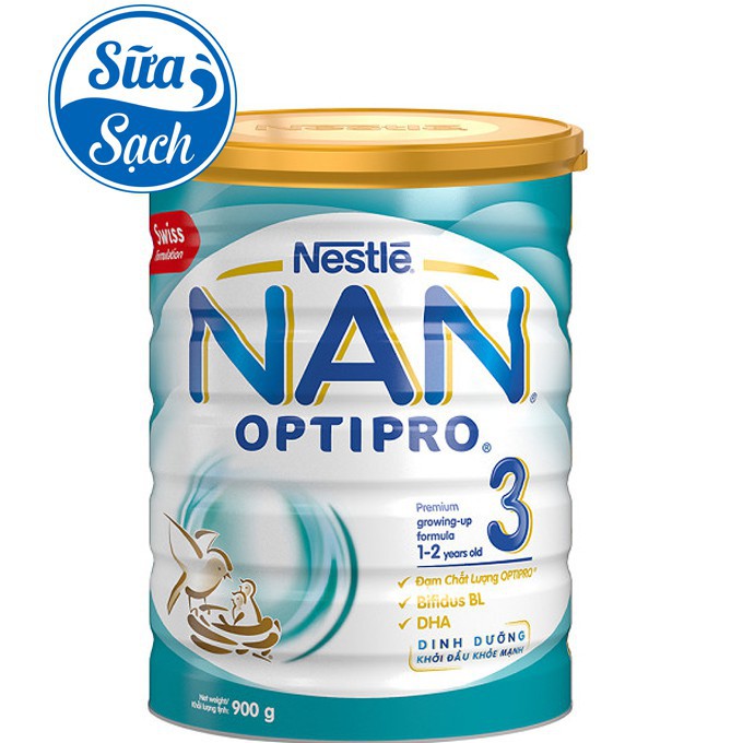 [GIÁ TỐT] Sữa Bột Nan Optipro 3 900g (mẫu mới)