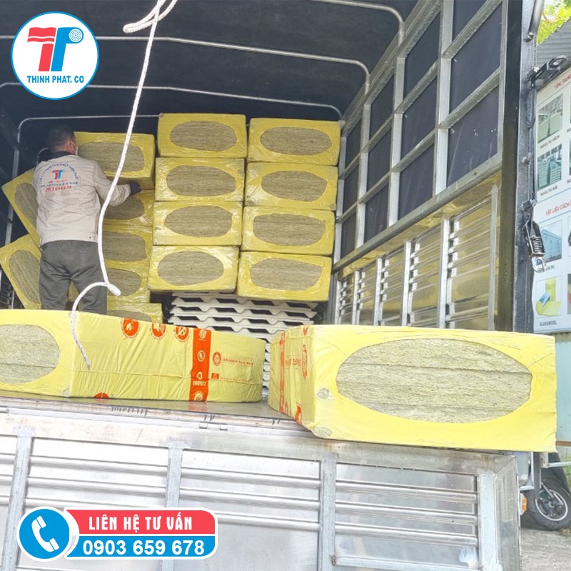 Bông khoáng rockwool, cách nhiệt, chống cháy