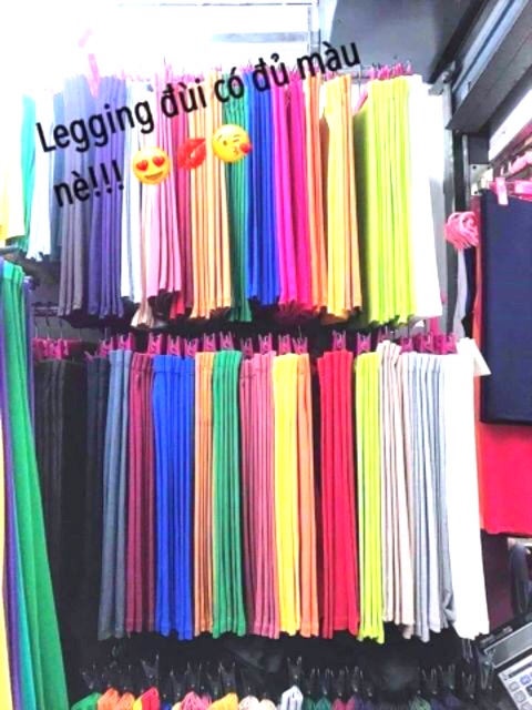 LEGGING THÁI RAINBOW - QUẦN DÀI CÓ 2 SIZE