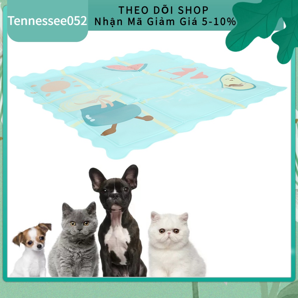 Thảm làm mát cho thú cưng - Đệm gel thoáng khí cho chó mèo dễ vệ sinh [Tennessee052]