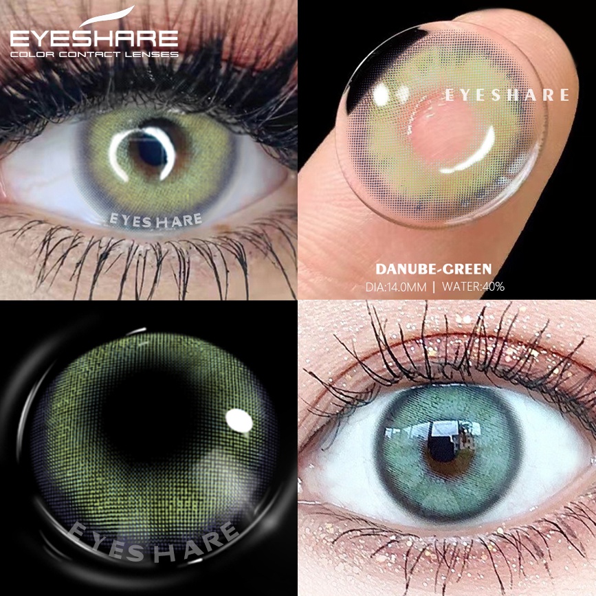 EYESHARE Natural Colored Lens Eyes Color Contact Lenses for Eyes Beauty Contact Lenses Eye Cosmetic Color Lens Eyes Yearly Use