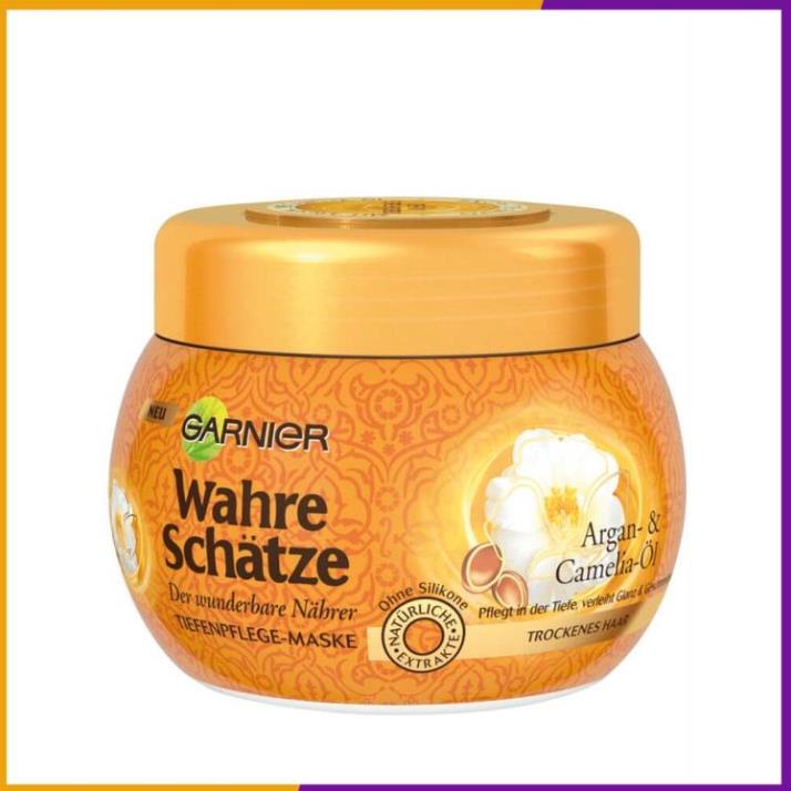 Kem ủ tóc dưỡng tóc Garnier Wahre schätze Pháp 300ml