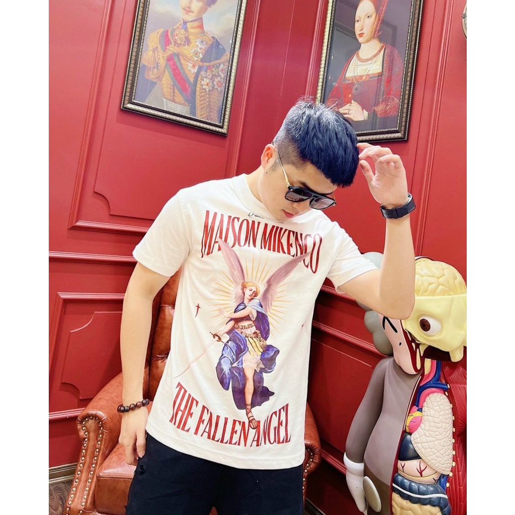 áo thun hè phong cách MAISON nữ thần kiểu dáng trẻ trung năng động, cotton hàn thấm hút mùa hè tươi mát Mã GAREM200