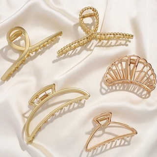 Kẹp Tóc Kim Loại Phong Cách Hàn Quốc Xinh Xắn Cho Nữ Giới