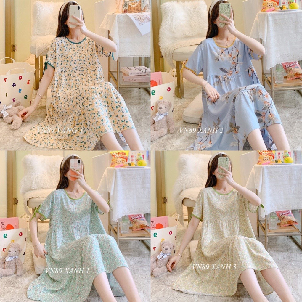 VÁY LANH SĂN Hàng Giao Luôn MẶC NHÀ ĐẦM MẶC NHÀ VN89