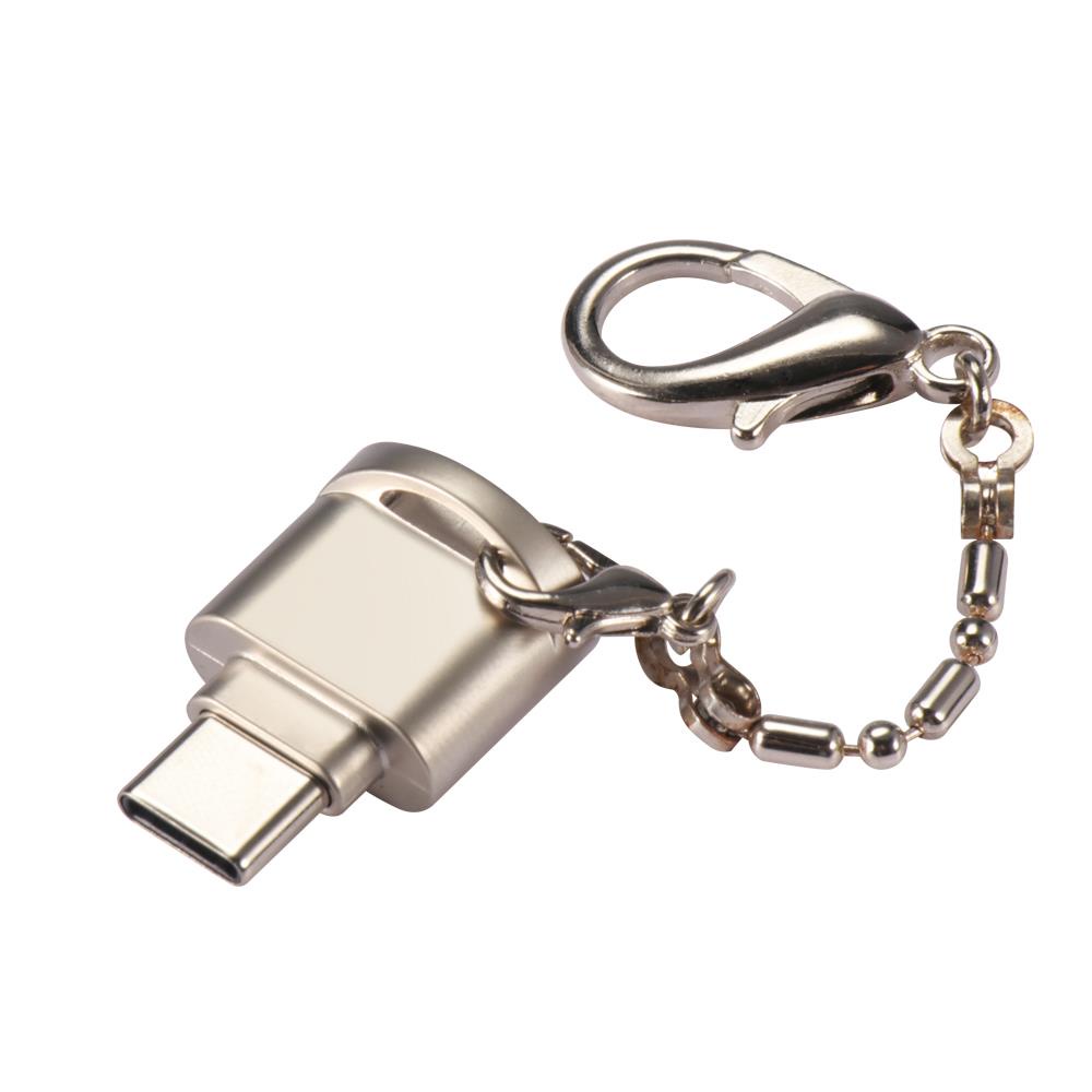 Mini Type C 3 1 Interface Support Micro SD TF Memory Card Reader OTG USB Adapter for Laptop Smartphone