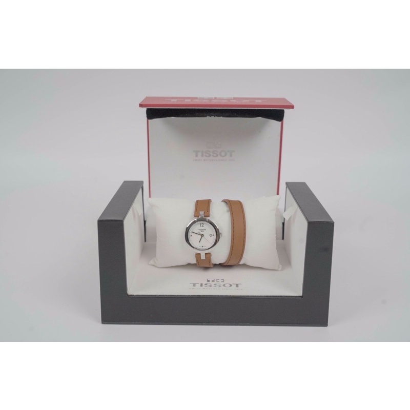 Đồng Hồ Nữ Dây Da Tissot size 28mm Dây Cuốn Thời Trang