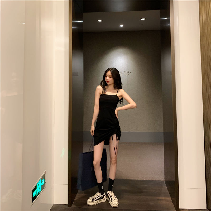 Đầm Dây Nữ Cộc Tay Bó Sát Quyến Rũ | BigBuy360 - bigbuy360.vn