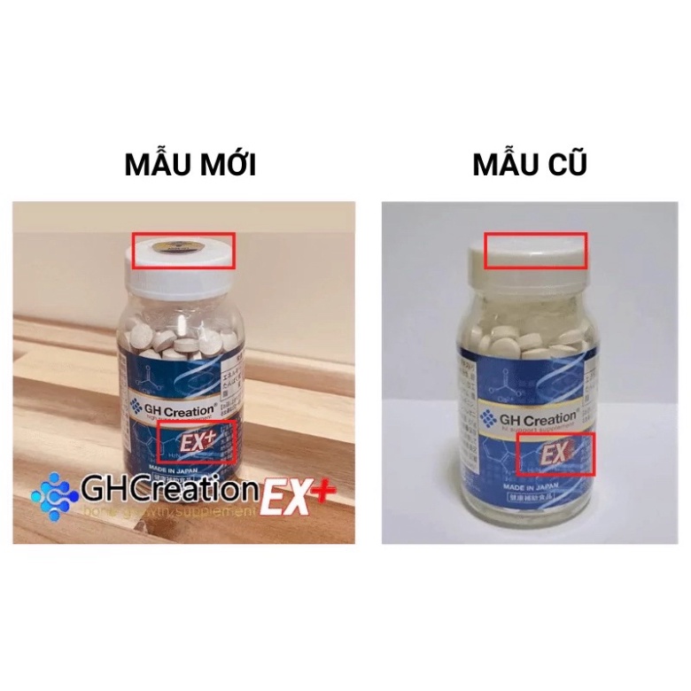 Tăng chiều cao GH Creation của Nhật Bản 270 viên