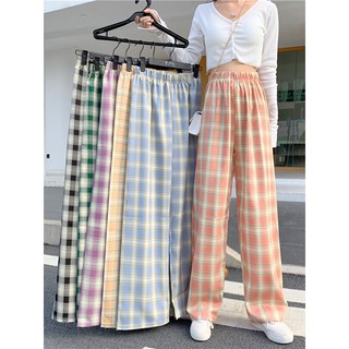 Quần Caro Ống Suông - Order Taobao