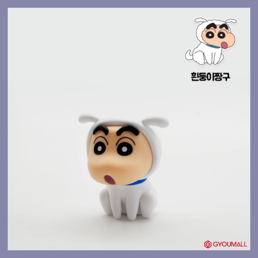 Set 4 mô hình nhân vật hoạt hình dễ thương