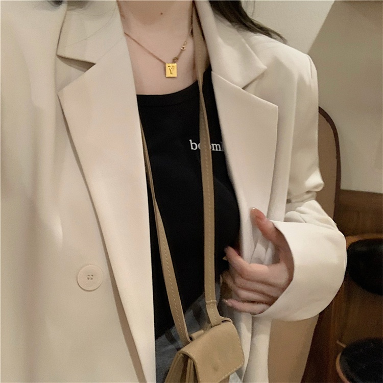 Mùa Thu Cổ Điển Blazer Mỏng Dành Cho Phụ Nữ Thời Trang Áo Khoác Dài Tay | BigBuy360 - bigbuy360.vn