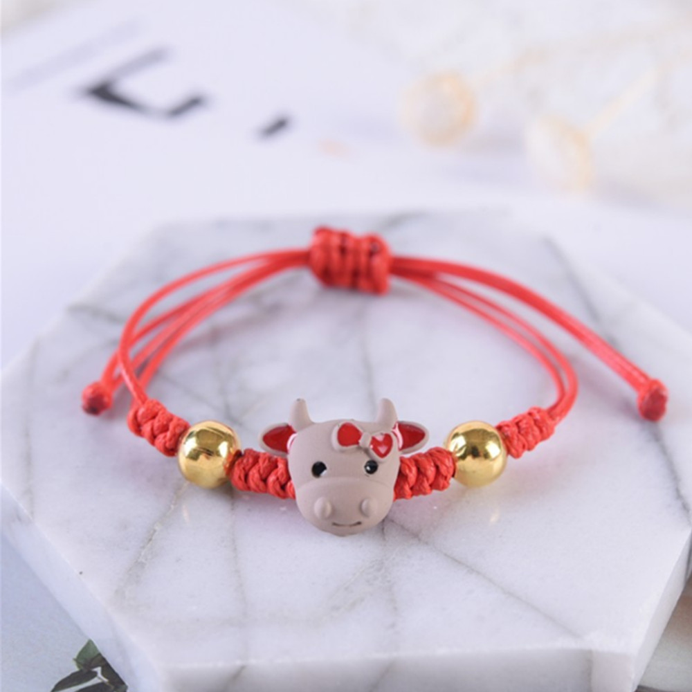 Vòng Tay Bện Dây Đỏ May Mắn Cho Nam Và Nữ