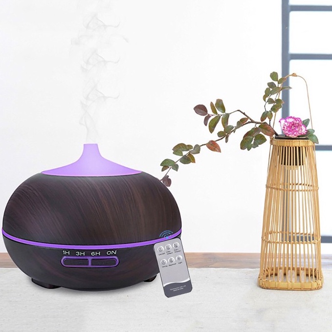 Đèn Xông Tinh Dầu Đèn LED 7 Màu