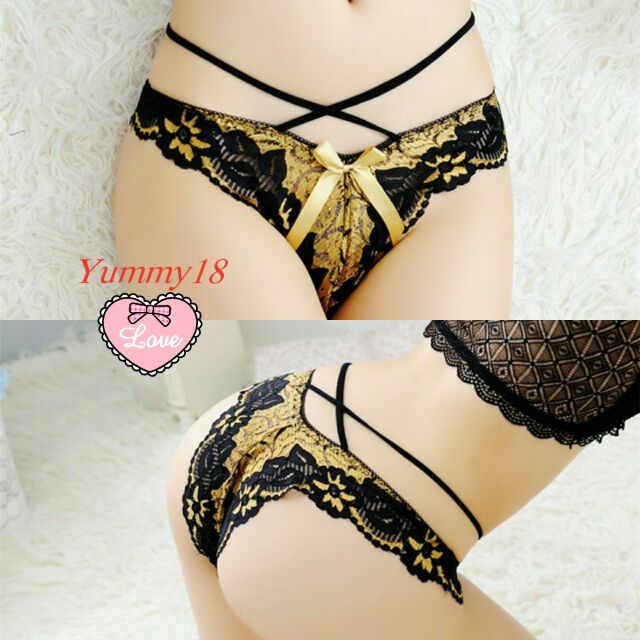 Quần chip ren dây chéo eo sexy 514 | BigBuy360 - bigbuy360.vn
