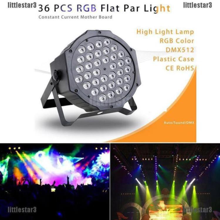 Đèn LED 36 bóng DMX512 tạo hiệu ứng ánh sáng cho sân khấu