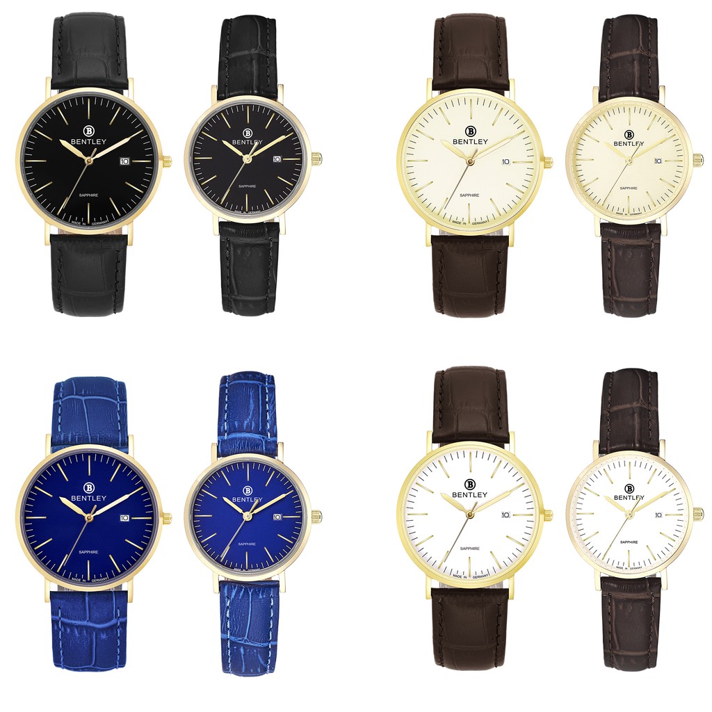 Đồng hồ đôi nam nữ chính hãng Bentley BL1805 BL1805-20