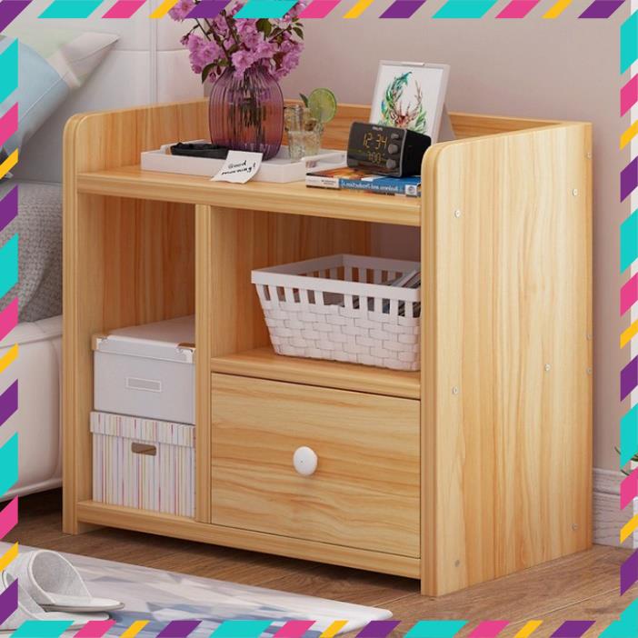 💟Siêu Sale💟 Tủ Để Đầu Giường - Tab Đầu Giường Gỗ MDF Cao Cấp Màu Gỗ