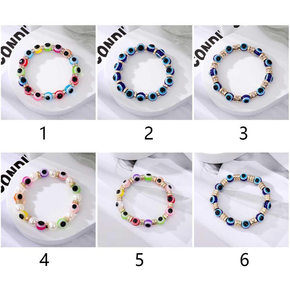 Vòng Tay Chuỗi Hạt May Mắn Phong Cách Bohemian Thời Trang