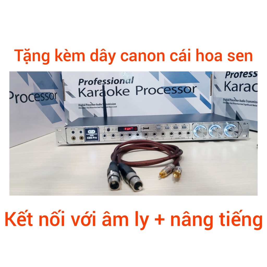 Combo VANG CƠ T6 chống hú tặng 2 mic dây tiếng hay lời nhẹ Shubol K1