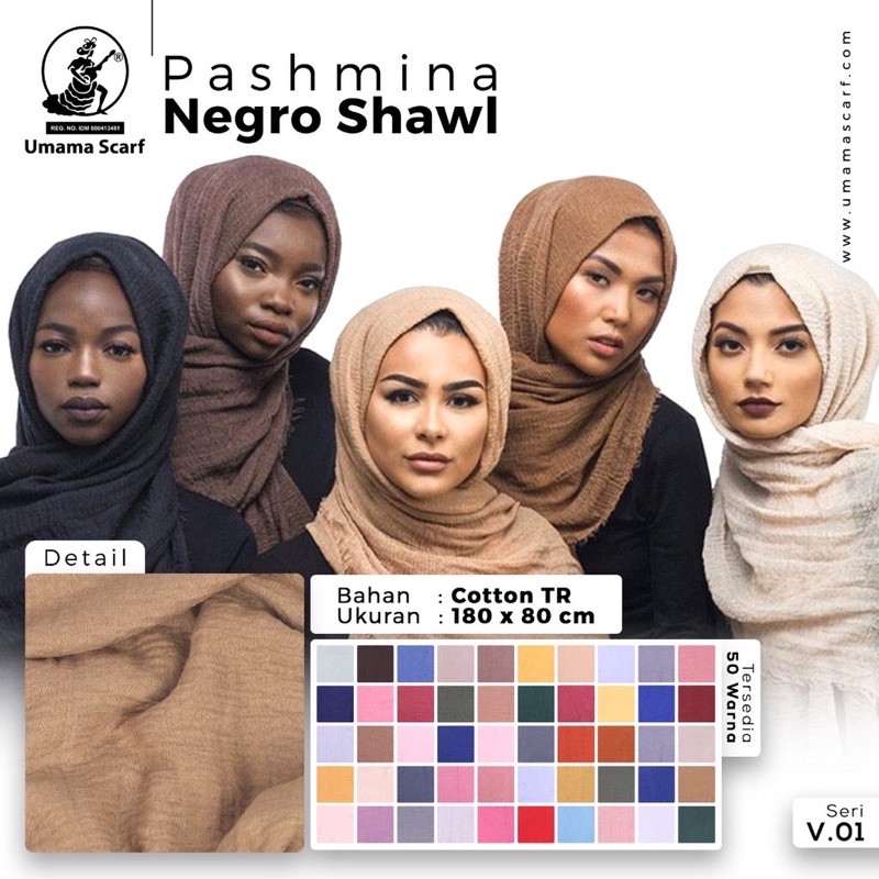 (part 1) Pashmina Crinkle / Crinkle Hijab