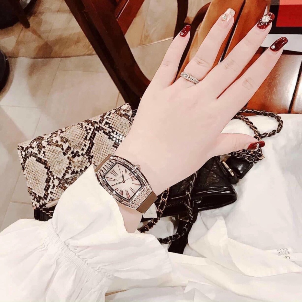 Đồng hồ NỮ DANEVA dây cao su non cao cấp thời thượng cao cấp chống nước , bảo hành 12 tháng