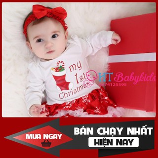[ COMBO ] Đầm Noel Bé Gái Sơ Sinh Siêu Rẻ [ CÓ HÌNH THẬT ]