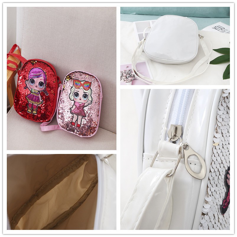 Túi đeo chéo đính kim sa lấp lánh