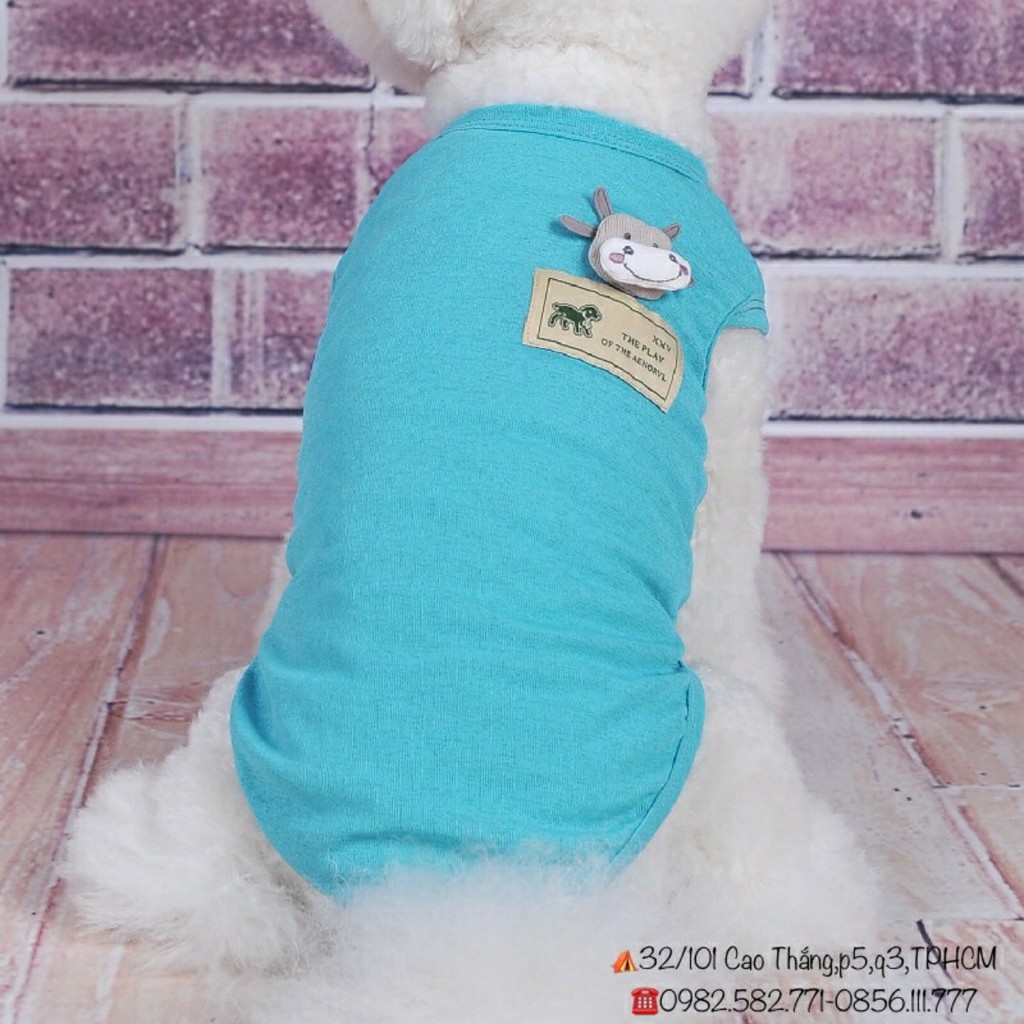 quần áo cho thú cưng có 5 size nhiều màu sắc dễ dàng lựa chọn
