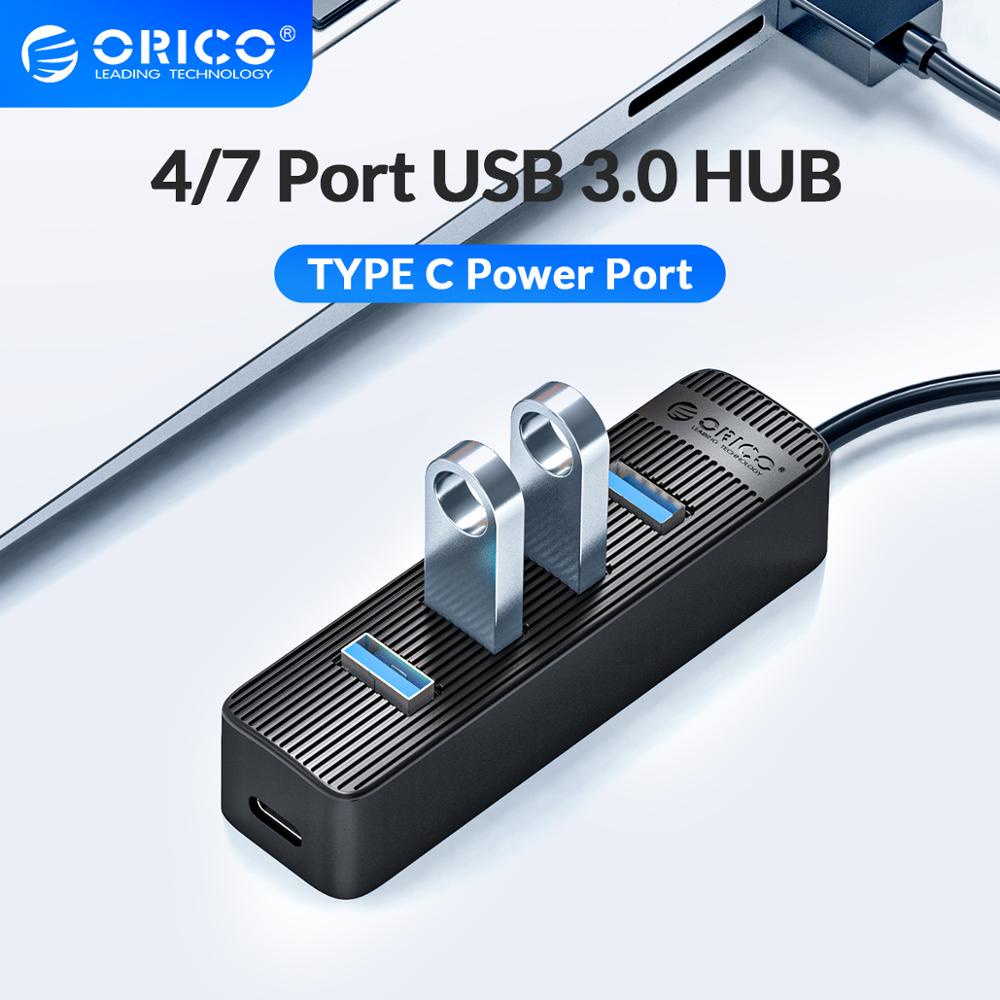 Bộ chia usb 4 Cổng 3.0 Orico TWU3-4A | TH30 - HUB USB 3.0 4 Port - usb chia 1 ra 4 - bảo hành chính hãng 1 đổi 1