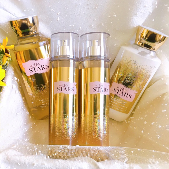 Xịt thơm toàn thân dưỡng ẩm In the Stars - Bath and Body Works 236ml