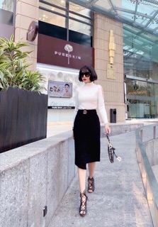 Chân váy len gg cao cấp